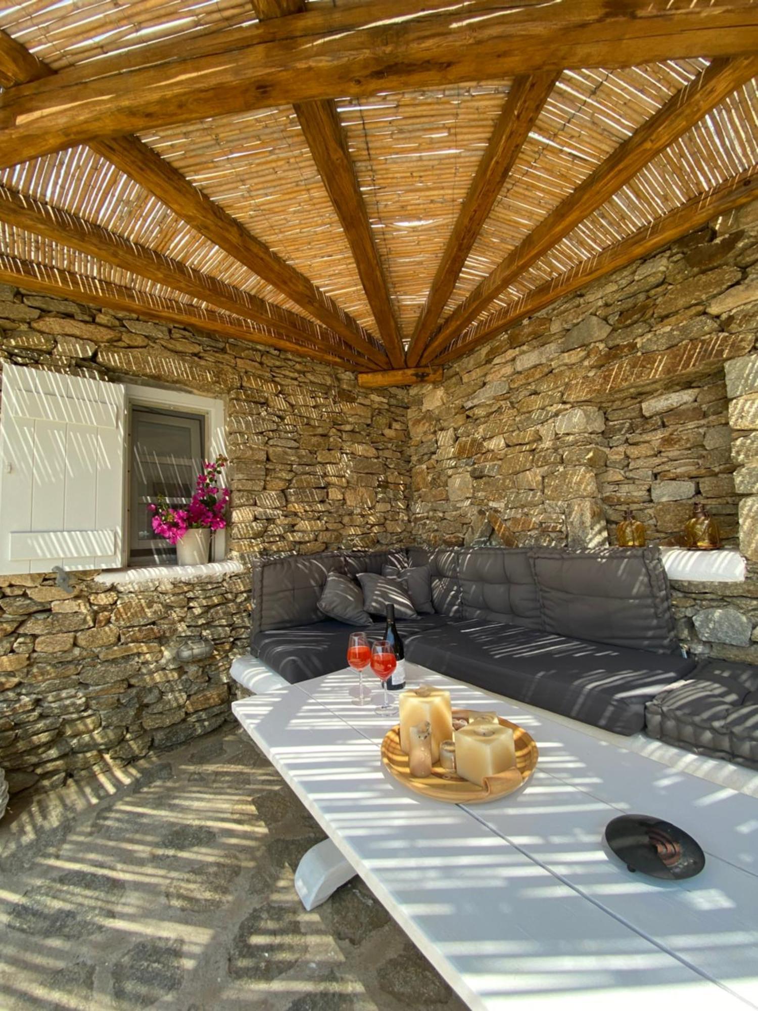 Wood And Stone Villa Mykonos Town Kültér fotó